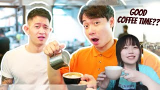 Chinese Girl Reacts to Uncle Roger WORK AT COFFEE SHOP