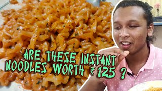 Trying Korean Instant Ramen Noodles | Buldak Carbonara