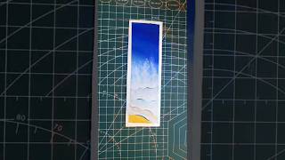 Day 5: Nature inspired book mark.#shorts #beachscape #Seascape