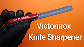 How To Sharpen a Dull Victorinox Knife | Victorinox Dual-Knife Sharpener