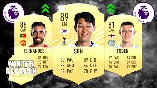 FIFA 21 | OFFICIAL* PREMIER LEAGUE WINTER UPGRADES! 😱🔥 ft. Son  🇰🇷 Fernandes 🇵🇹 & Foden ✅