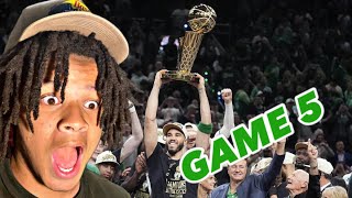 They Finally Did It!!! | Celtics vs Mavericks Game 5 + Finals MVP Reaction |