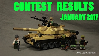 Lego WW2 Contest Results! 2017 January Moc Modern Warfare Winners