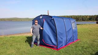 New Tent Sauna MORZH (Walrus) MAX 2019 review