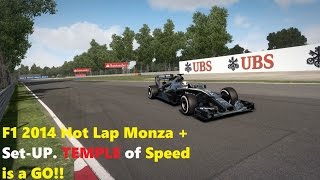 F1 2014 Hot Lap Monza + Set-up