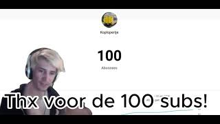 100 subs, dankjewel!