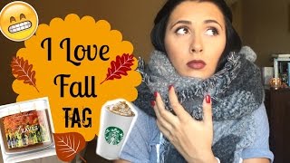 I ♥ Fall TAG! | Jesenji TAG!