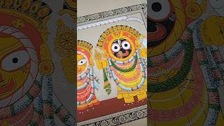 Pattachitra Painting ❤️😺 #art #jagannath #pattachitra