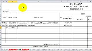 10  (MANUAL) transaksi penjualan tunai