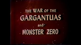 "The War of the Gargantuas" & "Monster Zero" U.S. theatrical trailer