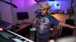 putting on a cowboy hat then beatboxing for 11 minutes