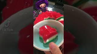 Como hacer gelatina tricolor mexicana