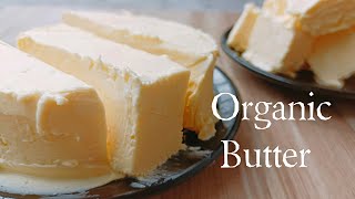 Organic Butter from milk|Butter from milk|Butter from homemade cream howto make OrganicButter athome