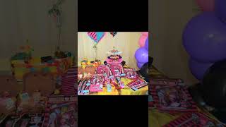 Décoration pour anniversaire   thématique monster-High #shortvideo   #decoratio #mosterhigh #viral