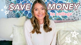 How to Budget and Save Money in College | Money-saving tips for college students