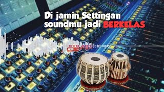 Belajar Setting Sound System Dengan Instrument Kendang Dangdut