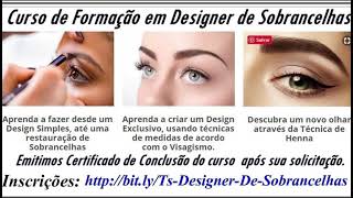 Curso de Designer De Sobrancelhas – Curso de Sobrancelha