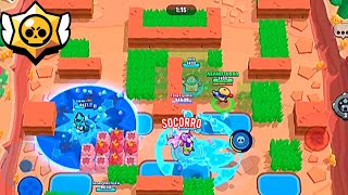 JESSE NESSE MODO 5 CONTRA 1 MUITO BOA - Brawl Stars