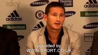 Frank Lampard on signing a new contract with Chelsea