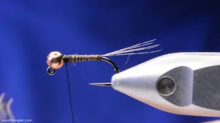 Tying a mayfly nymph on jig hook