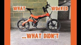 Quick update my XTB ebike off-roader. What didn't work, what did etc.