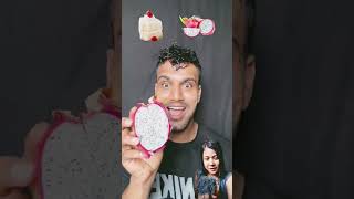 so sweet fruit 😋 #food #mukbang #dragonfruit #fruit #asmr #eatingchallenge #biku