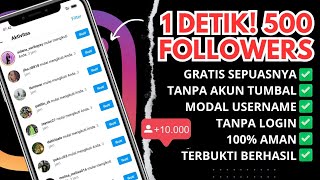 Gratis Sepuasnya! Cara Menambah Followers Instagram Gratis Permanen 2023