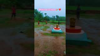 Barish aur Cricket 🏏❤️#cricket #barish #cricketlovers #cricketshorts #shorts