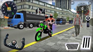 Moto Xtreme Motorbike 2 Player Open City Road Police Racing Motorcycle Stunt IOS Android Gameplay