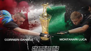 CORRIERI DANIELE VS MONTANARI LUCA Campionato Italiano Pool 2024 BILLIARD TV