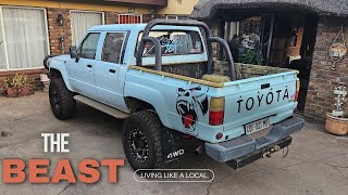 HOW TO APPLY STICKERS ON YOUR CAR/TOYOTA HILUX 1987 SFA