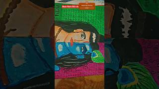 #ram ji half face painting 🖌️🎨#subscribe #navya #art #youtubeshorts #craft