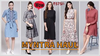 Myntra Midi Dress Haul | Beautiful Midi Dress Design