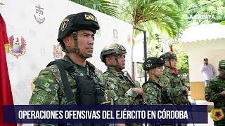 OPERACIONES OFENSIVAS DEL EJÉRCITO EN CÓRDOBA