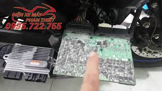 Yamaha NVX lỗi 12 bị hỏng ECU được khắc phục tại shop