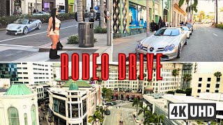 Rodeo Drive and Beverly Hills 4K Drone and Walking Tour