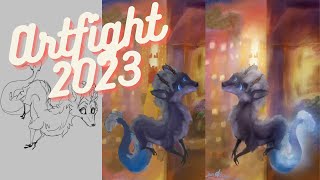 Yogurt speedpaint (Artfight 2023)