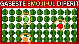 Găsește Emoji-ul Diferit..Emoji Quiz..Emoji Challenge