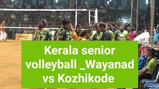 Kerala seniors volleyball tournament -Wayanad vs Kozhikode_set 1