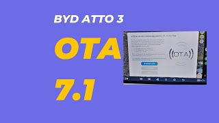 The BYD Atto 3 Update to Navigation, Tutorial