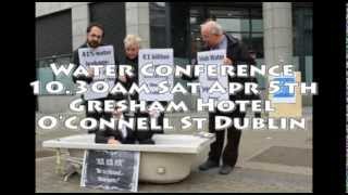 'Water turns to Gold' - Stop Water Charges Conference