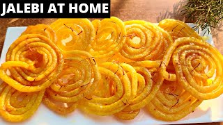 Jalebi at Home | Make Crispy Crunchy & Juicy Jalebi at Home | Indian Street Food