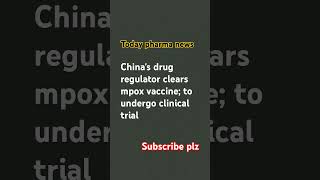 Today pharma news #mpoxvirus #viralnews #trending #pharmaupdates