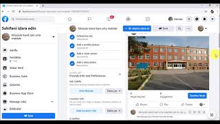 facebook səhfəsinin yardılması qaydası