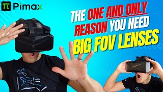 The One Reason You Need Big FOV lenses for the Pimax Crystal - Our 1-Month Review