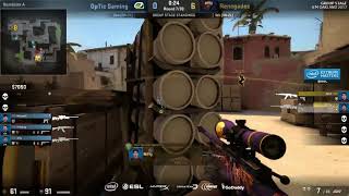 CS:GO Optic vs Renegades INSANE NIFTY 4K!! CRAZY AWP CLUTCH BY NIFTY!! NIFTY INSANE SHOTS