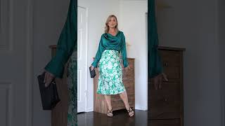 SATIN MIDI SKIRTS FOR EVERY BODY SHAPE #shorts #youtubeshorts