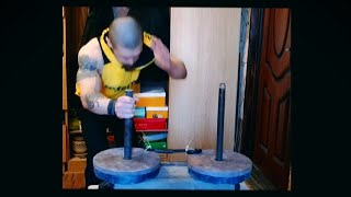 Деформация толстого ключа ударом руки🥷🔧👊💥