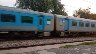 Shatabdi express crossing Achalda Station