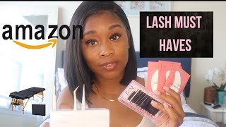 AMAZON EYELASH EXTENSIONS MUST HAVES|LASH SUPPLIES ON AMAZON